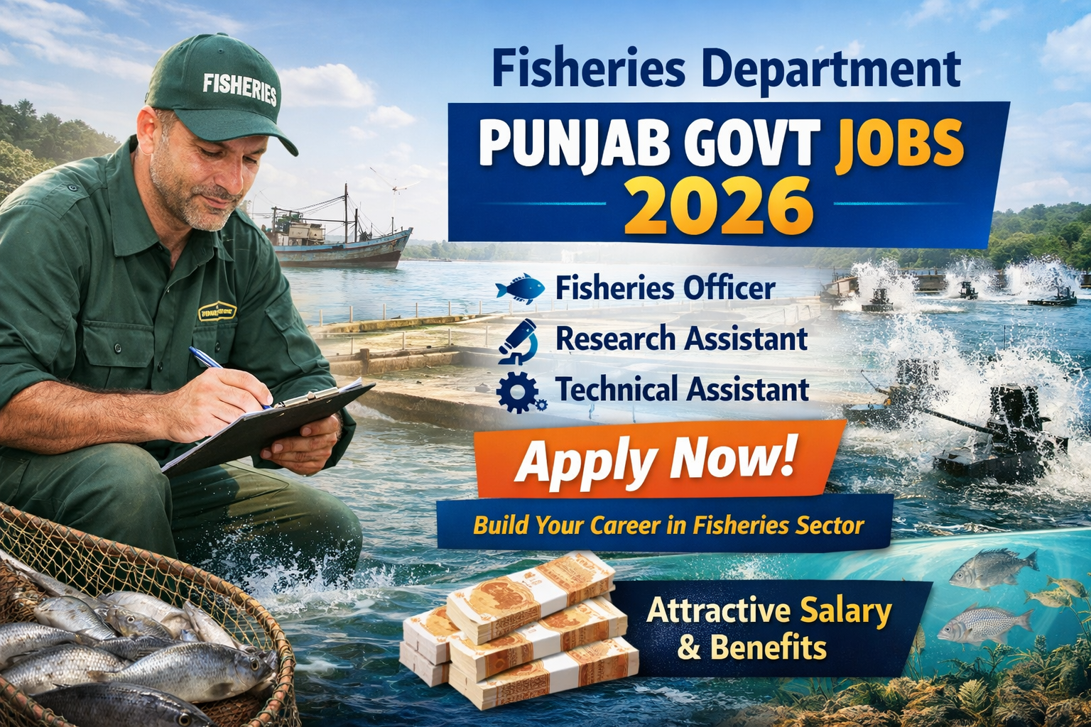 Fisheries Department Punjab Govt Jobs 2026