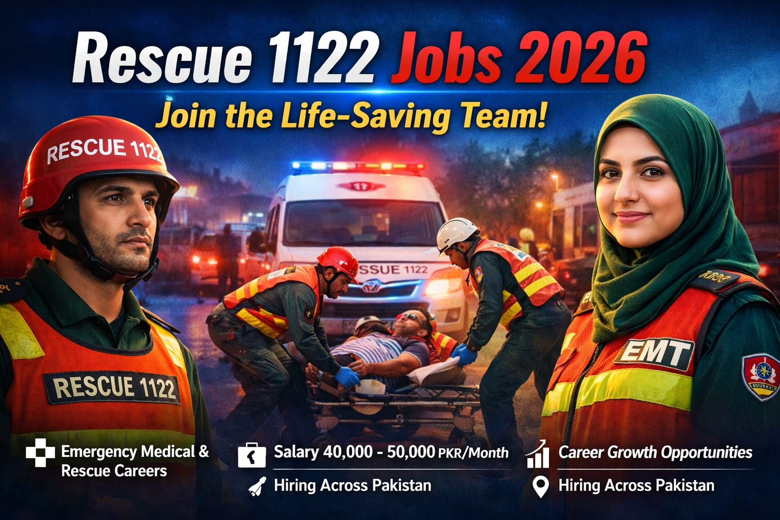 Rescue 1122 Jobs 2026