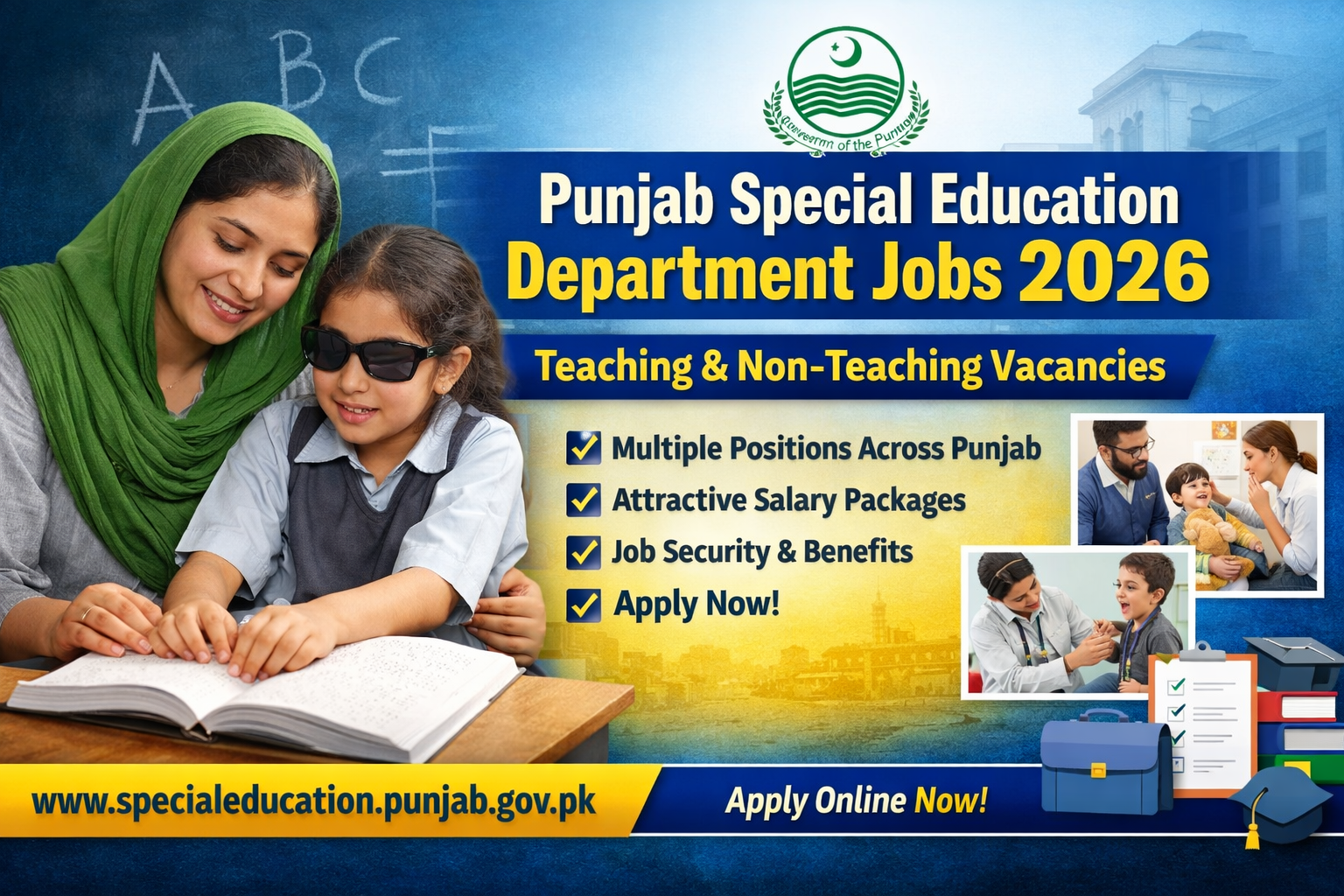 Punjab Special Education Department Jobs 2026