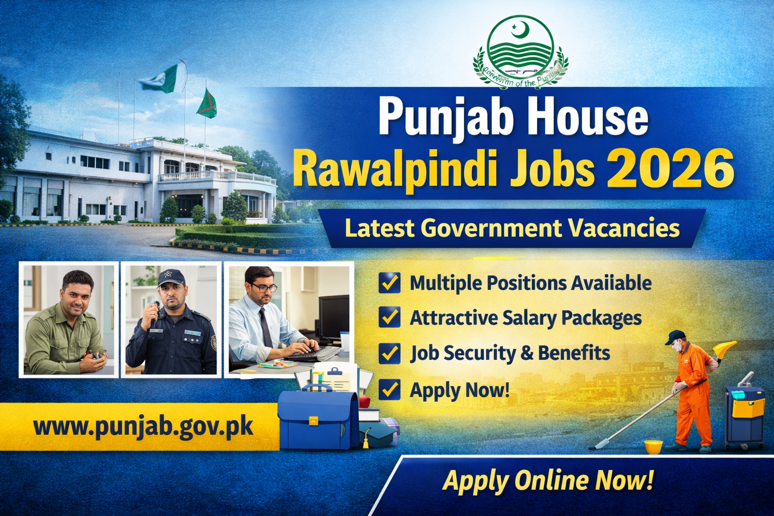 Punjab House Rawalpindi Jobs 2026