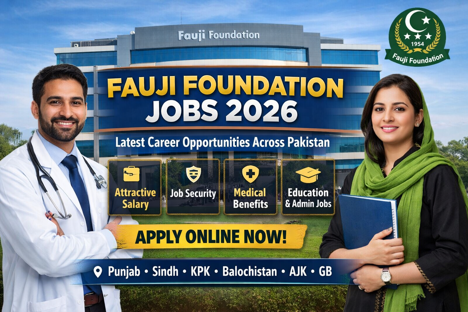 Fauji Foundation Jobs 2026