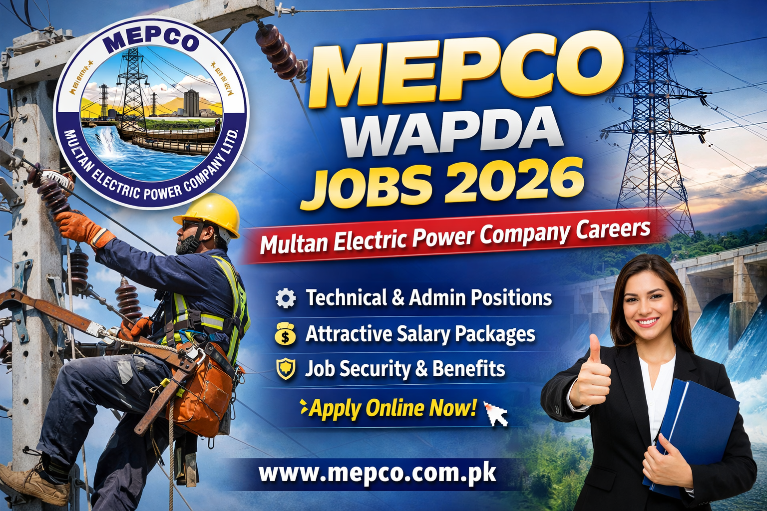 MEPCO WAPDA Jobs 2026