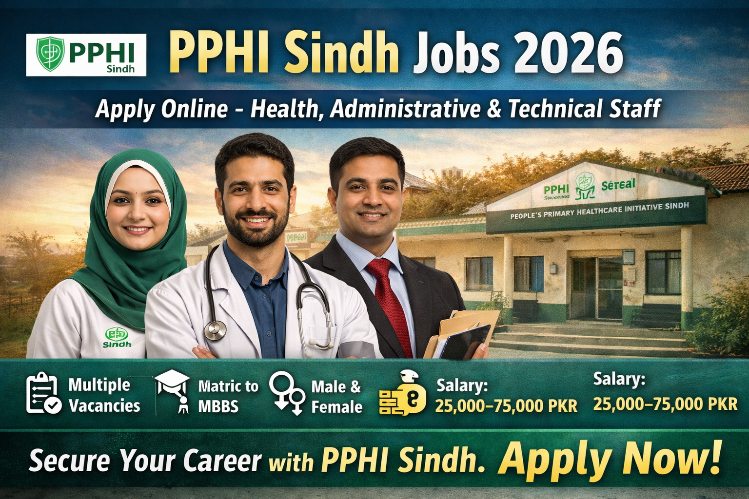 PPHI Sindh Jobs 2026