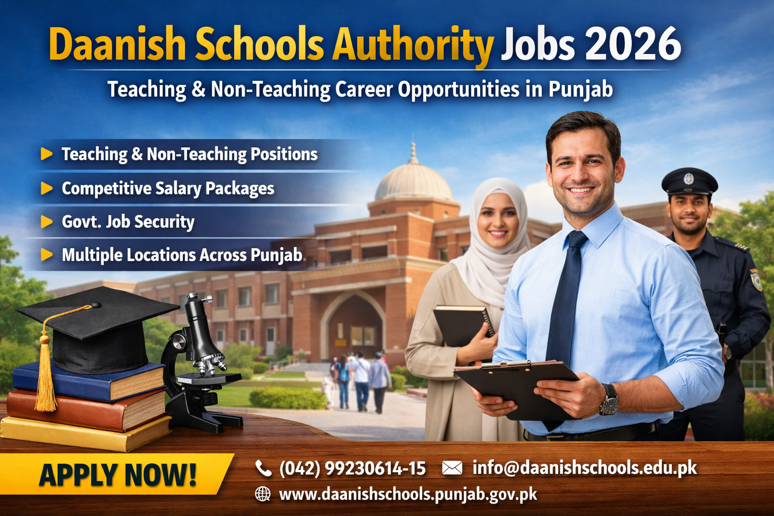Daanish Schools Authority Jobs 2026