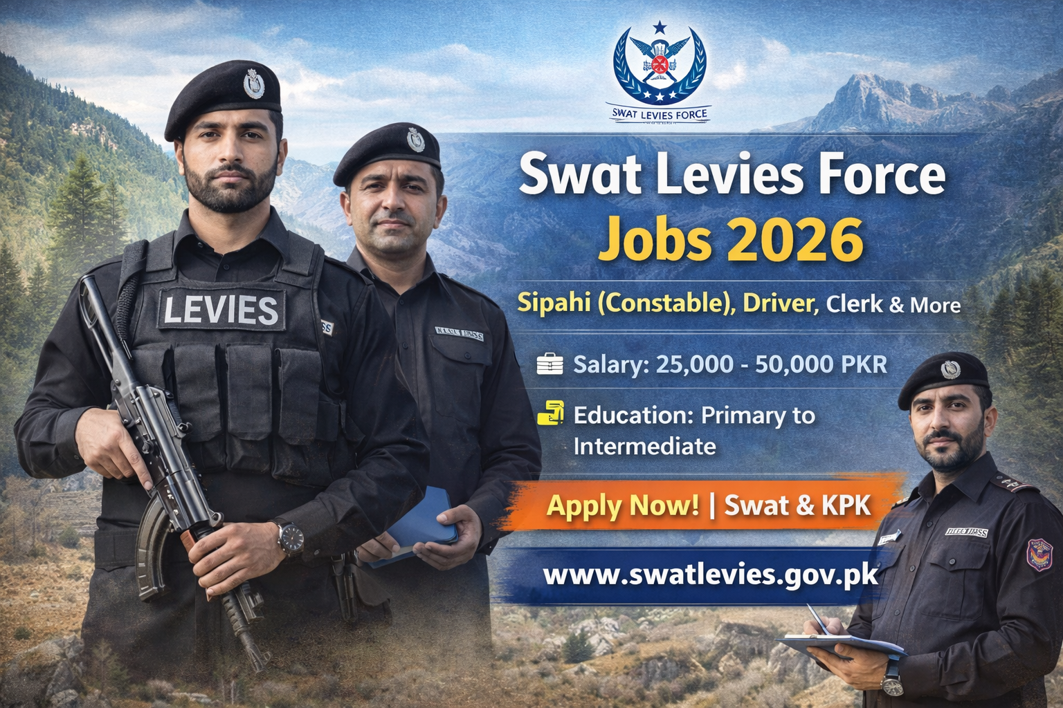 Swat Levies Force Jobs 2026