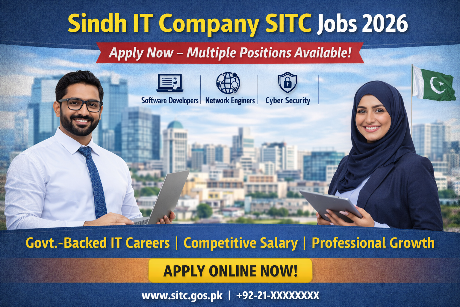 Sindh IT Company SITC Jobs 2026