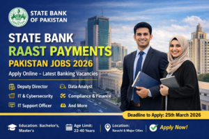 State Bank Raast Payments Pakistan Jobs 2026