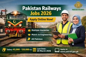 Pakistan Railways Jobs 2026