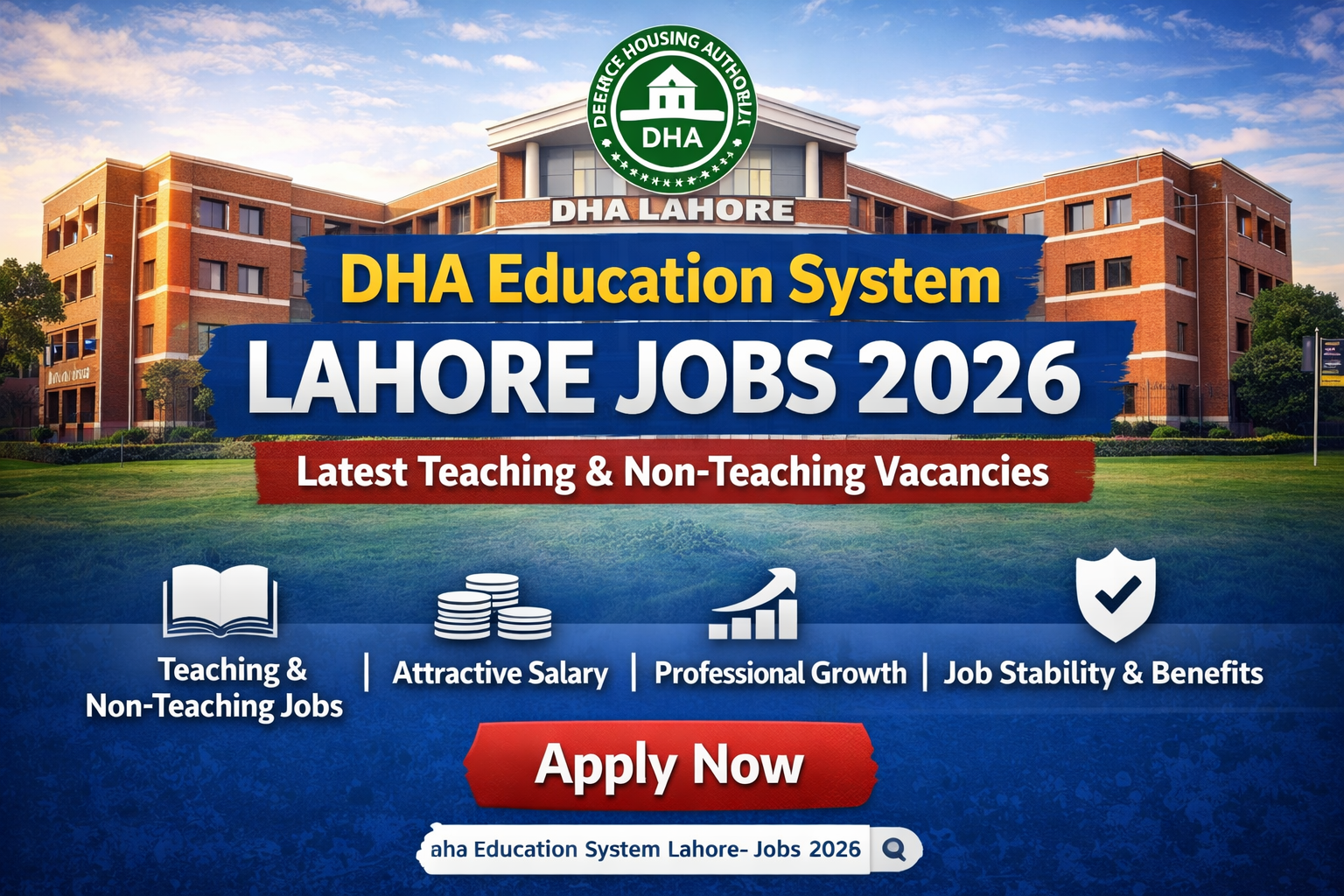 DHA Education System Lahore Jobs 2026