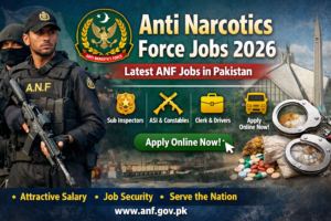 Anti Narcotics Force Jobs 2026