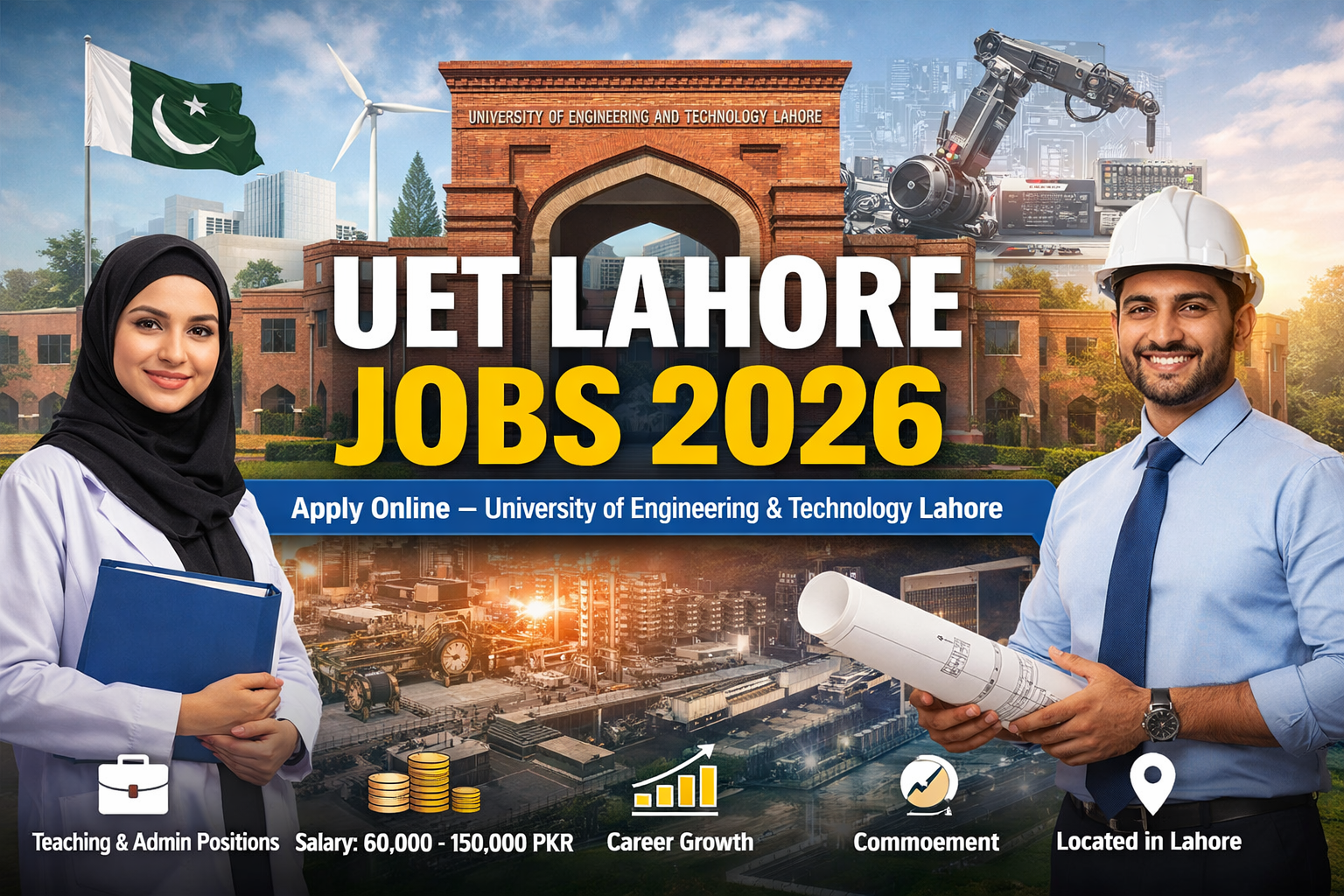 UET Lahore Jobs 2026