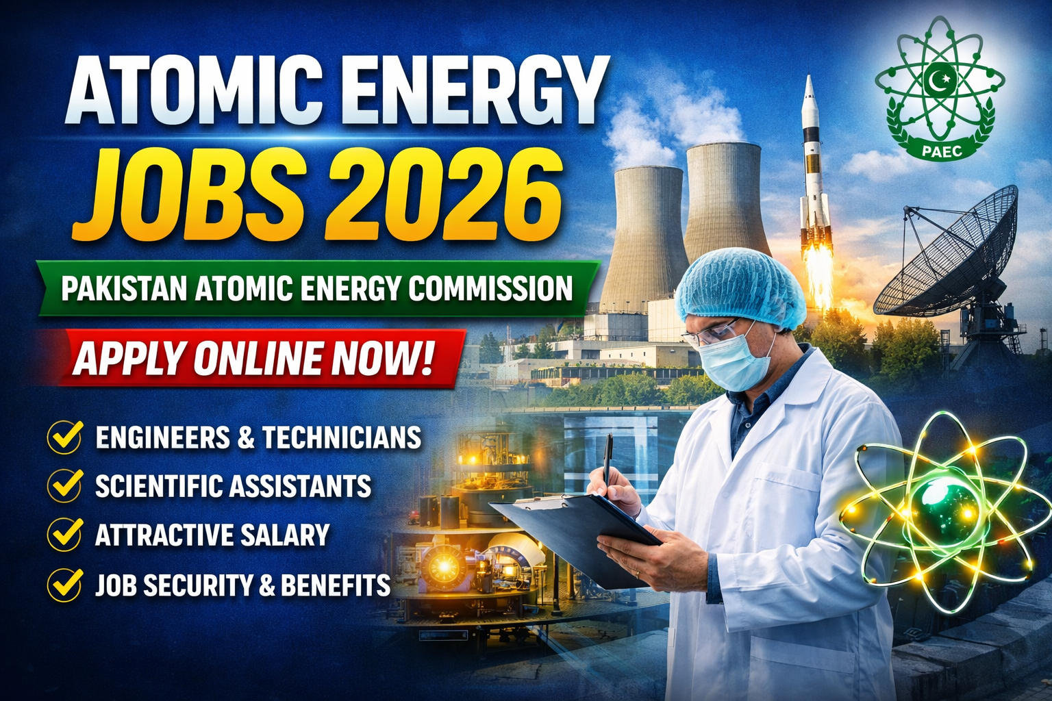 Atomic Energy Jobs 2026