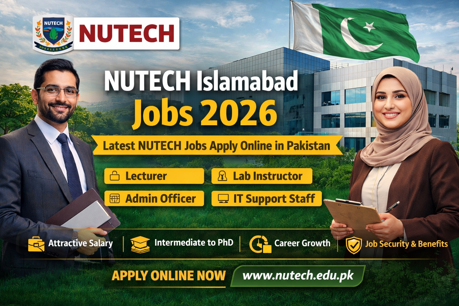 NUTECH Islamabad Jobs 2026